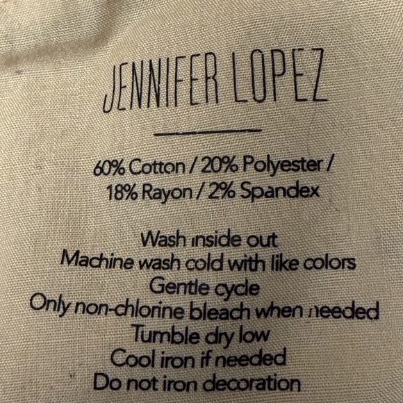 Jennifer Lopez Hip Zip Capri - Picture 7 of 8